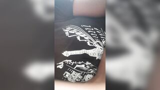 Playing with my boobs