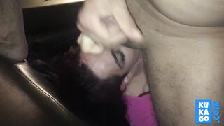 He took it from her ass and finished with a facial.