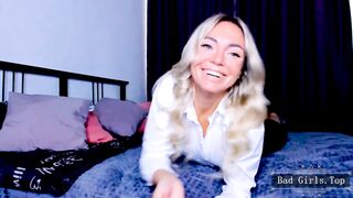 Small tits very pretty cute blonde skinny milf