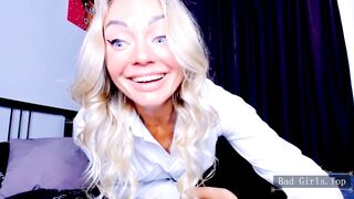 Small tits very pretty cute blonde skinny milf