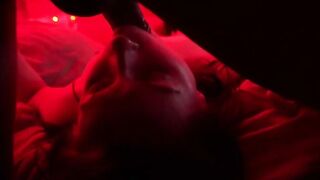 Leashed Babe Services a Huge Cock with Skill