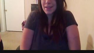 Pregnant Amateur with Big Tits on Webcam