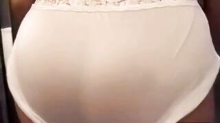 Gaby's Seductive Nylon Lingerie Show