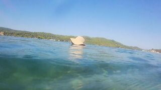 Naked Underwater Adventure with Friends