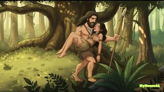 Unexpected Jungle Romance Emotional Cartoon Love Story