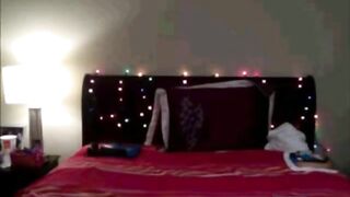 Two Brunettes, One Black Strapon