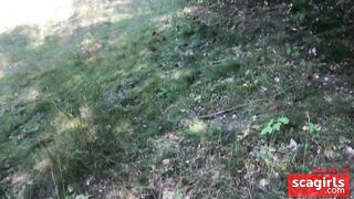 Risky Public Blowjob with a Blonde Amateur Babe