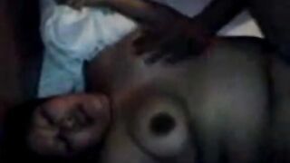 Singaporean Malay BBW with Big Tits in Amateur Gangbang