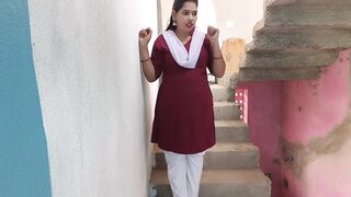 Desi indian college couple outdoor sex video