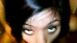 Singaporean Babe with Big Tits Blowjob