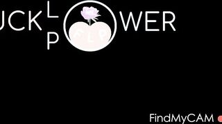 Teen girl humps pillow and masturbates solo on webcam.