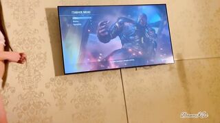 Dirty-talking teen in lingerie loves a good fuck and cum.