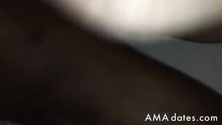 Black Guy Stretches Irish MILF's Pussy in Amateur Cuckold Video