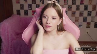 Natural small tits skinny petite web brunette teen