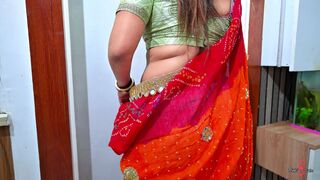 My milkman ask for the bill payment, Indian village bhabhi paying milk bill by hardfuck in kitchen with HINDI AUDIO.