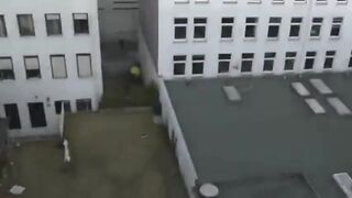 Quickie auf dem Balkon mit einem heißen deutschen Babe