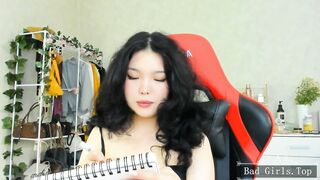 Chubby very petite busty webcam asian teen show