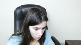Very petite brunette webcam skinny small tits teen