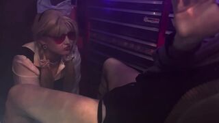 HE CUMS TWICE - HANDJOB AND CREAMPIE