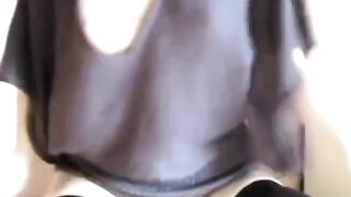 Hairy babe pussy play on webcam