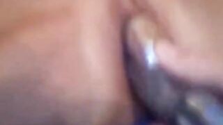 Magyar asszony a férje vibrátorával és egy nagy faszal