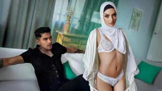 HijabHookup - Laynee James - “Isn’t That Supposed to Be For Your Husband?” Her Secret American Boyfriend Popped Her Cherry