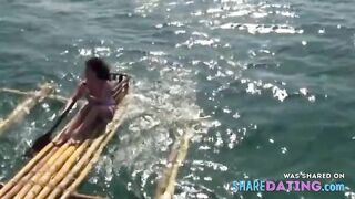 Big Beautiful Adam & Eva Show Off Their Nipples