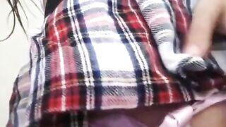 Stora tuttar Svensk hora som onanerar med en sexleksak