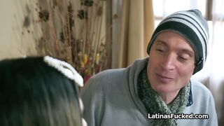 Wifes not home time to fuck this spicy big tit Latina