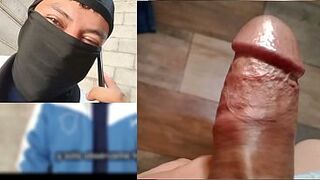 Young amateur pulling his cute cock Kairober - Spanish