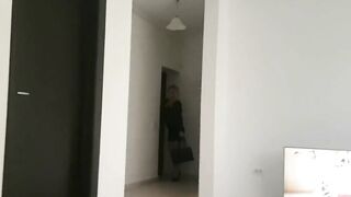 Stepmom Stuck, Gets Fucked by Son - Big Ass, Cock, BJ, Creampie