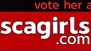 Latina MILF Teases, Masturbates with Dildo on Webcam