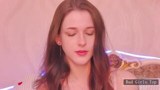 Amateur brunette very pretty skinny web teen