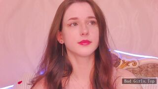 Amateur brunette very pretty skinny web teen