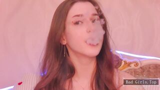 Amateur brunette very pretty skinny web teen