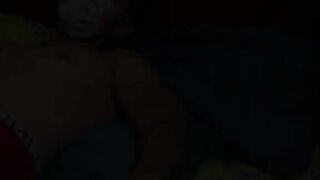 My playful stepsister comes and enters my room for anal fun