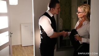 I Can’t Believe you Got Fired! Stanley Johnson & Miss Sally at SinfulXXX