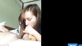 Amateur College Blowjob