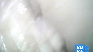 Hairy Polish Amateur Squirts Hard During Masturbation