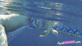 Swimming Pool Fun with My Girl