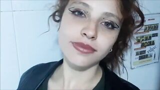 Latina Teen Loves Pretending to Go on a Plane Ride and Gives an Amazing Blo