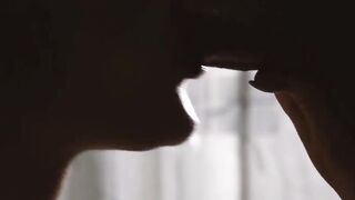 Fucked a busty teen beauty, POV blowjob with cum in mouth