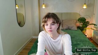 Booty petite skinny small tits blonde teen web show