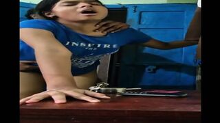 Beautiful Hottest Girl Giving Blowjob Hot Boobs Sexy Ass Stand Fucking