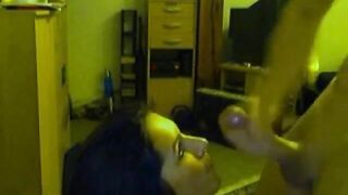 Homemade Blowjob on Webcam