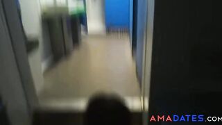 Big Cock Fucking in Public Locker Room