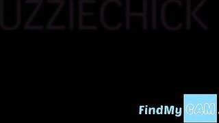 Auzziechick Loves Anal with Her Big Tits and Sex Toy on Webcam