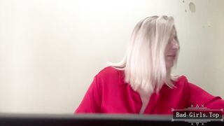 Pretty cute chubby big natural tits web blonde milf