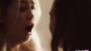 Your hairy pussy is so wet that my fist gets in so easily