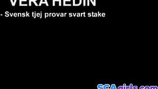 Svenska amatören Vera får en speciell massage av Samson